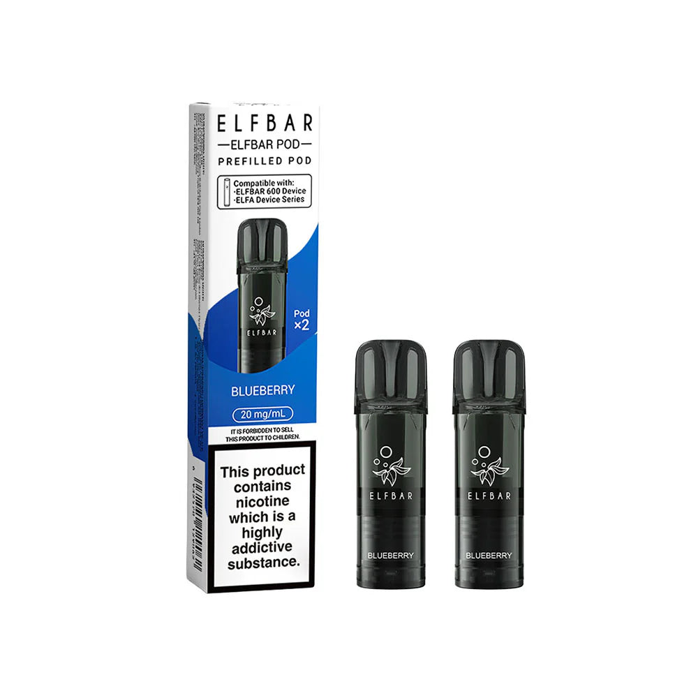 ELFbar 600 Replacement Pod Blueberry