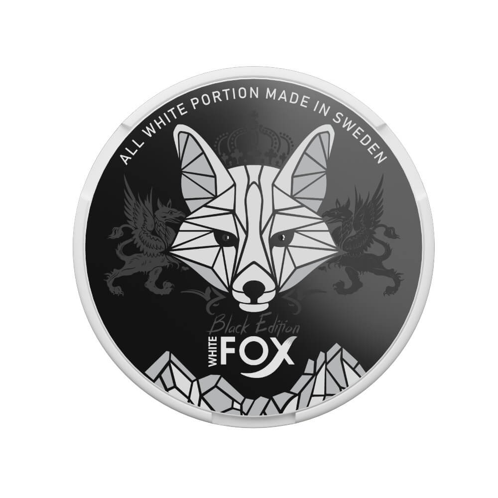 White Fox Black Mint Nic Pouches 30mg