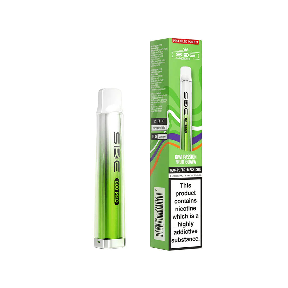 SKE Pro 600 Kit Kiwi Passion Fruit Guava