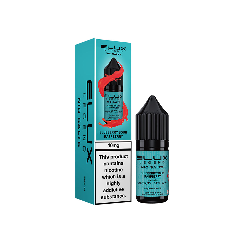 Elux Legends Nic Salts Blueberry Sour Raspberry 10mg