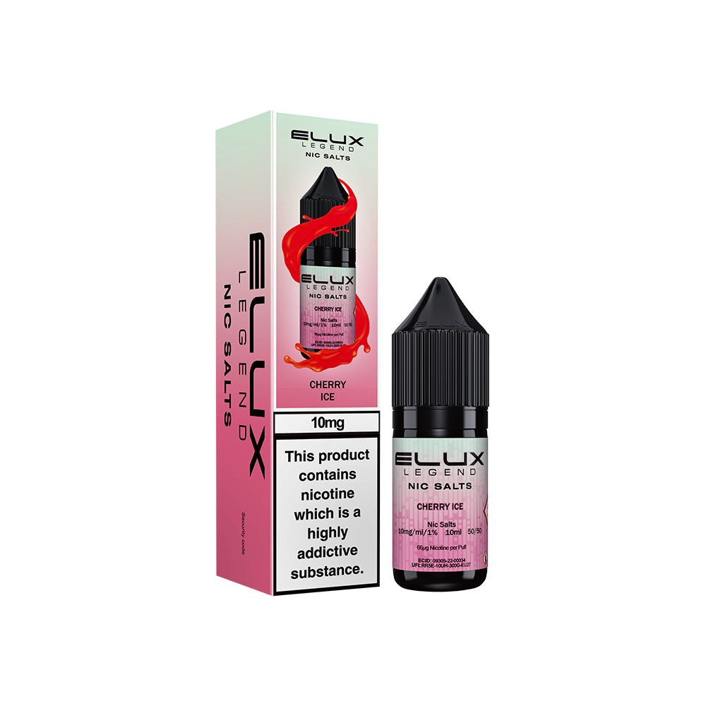 Elux Legends Nic Salts Cherry Ice 10mg