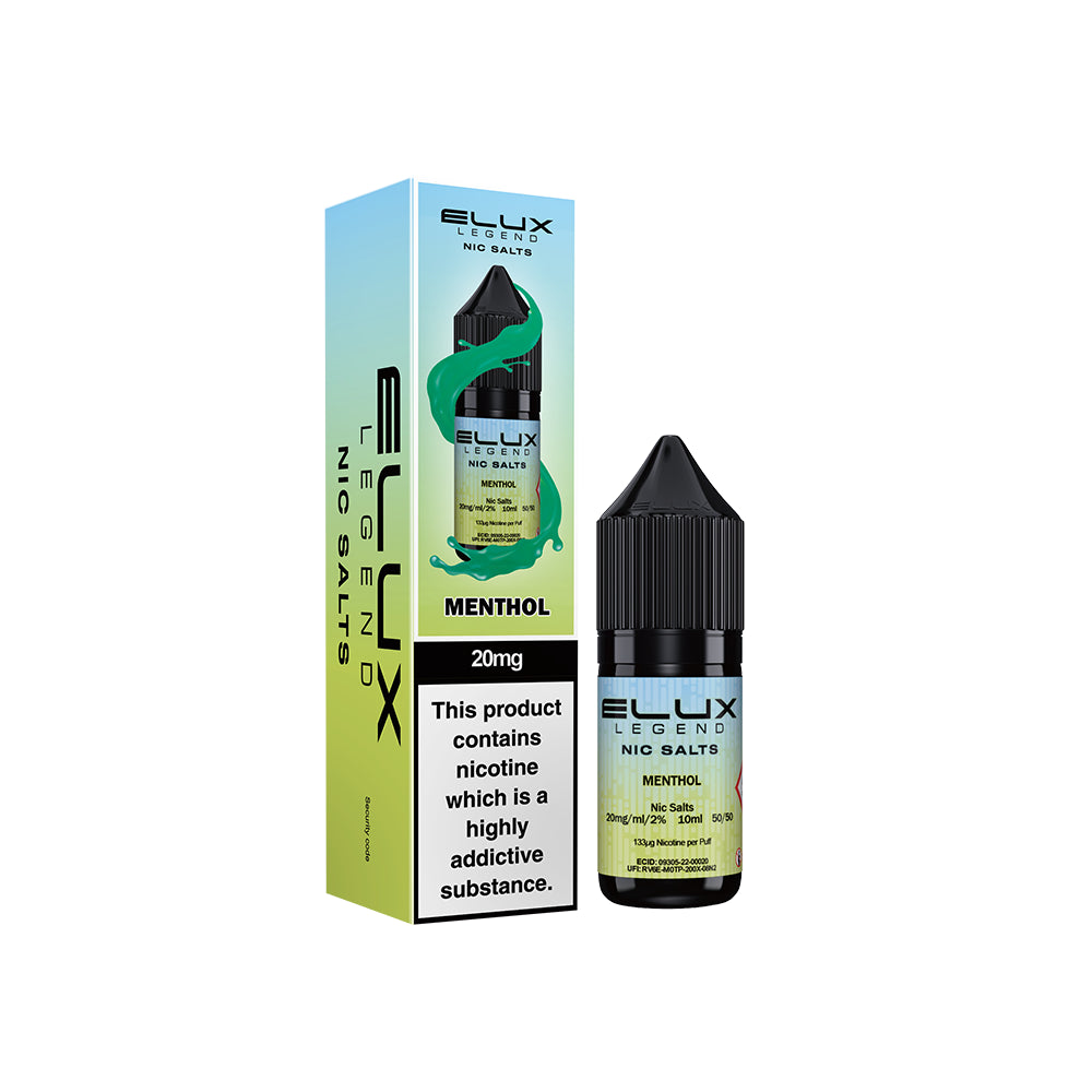 Elux Legends Nic Salts Menthol 20mg