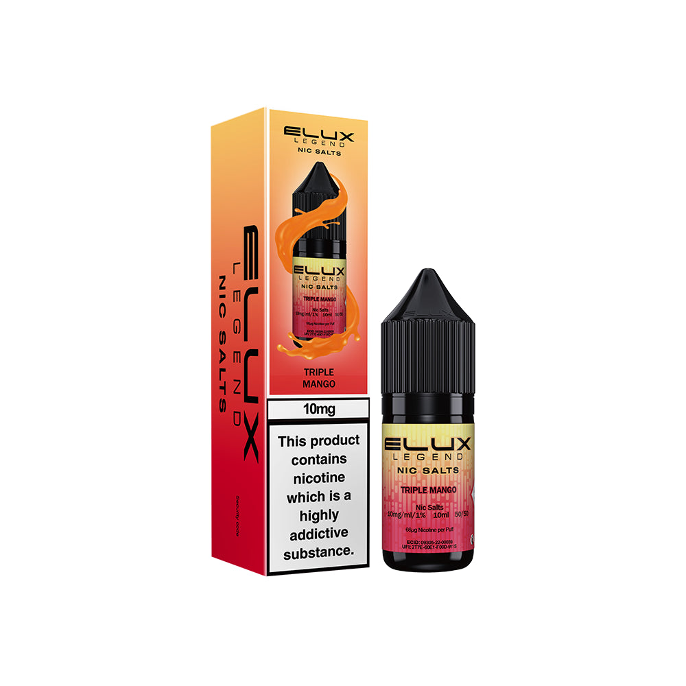 Elux Legends Nic Salts Triple Mango 10mg