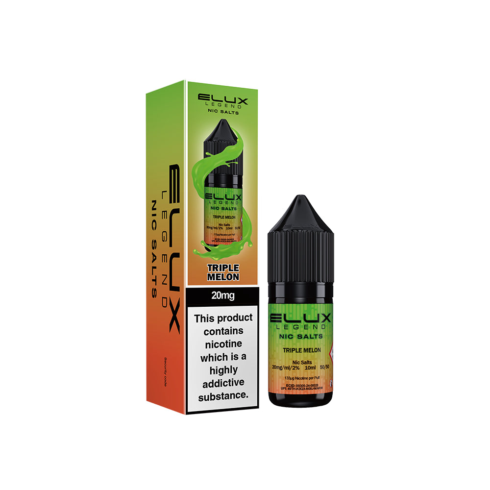 Elux Legends Nic Salts Triple Melon 20mg