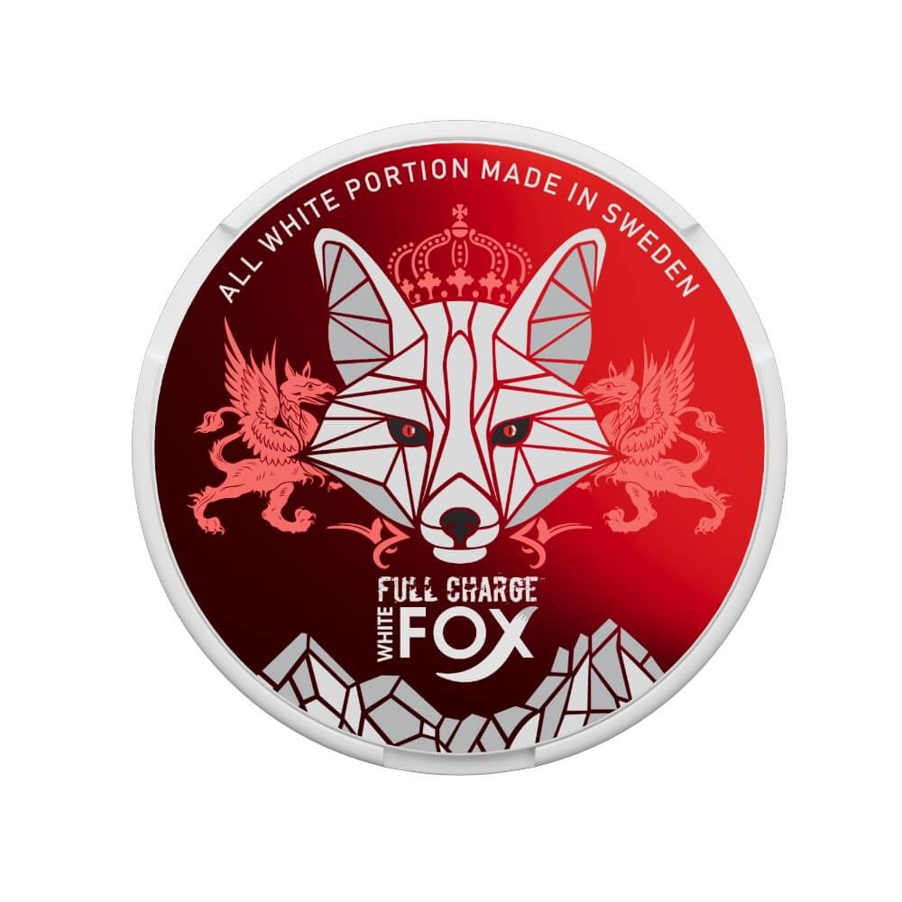 White Fox Full Charge Spearmint Nic Pouches 16.5mg