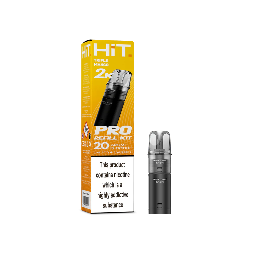 Hit Pro 2+2 Refill Kit Triple Mango 20mg