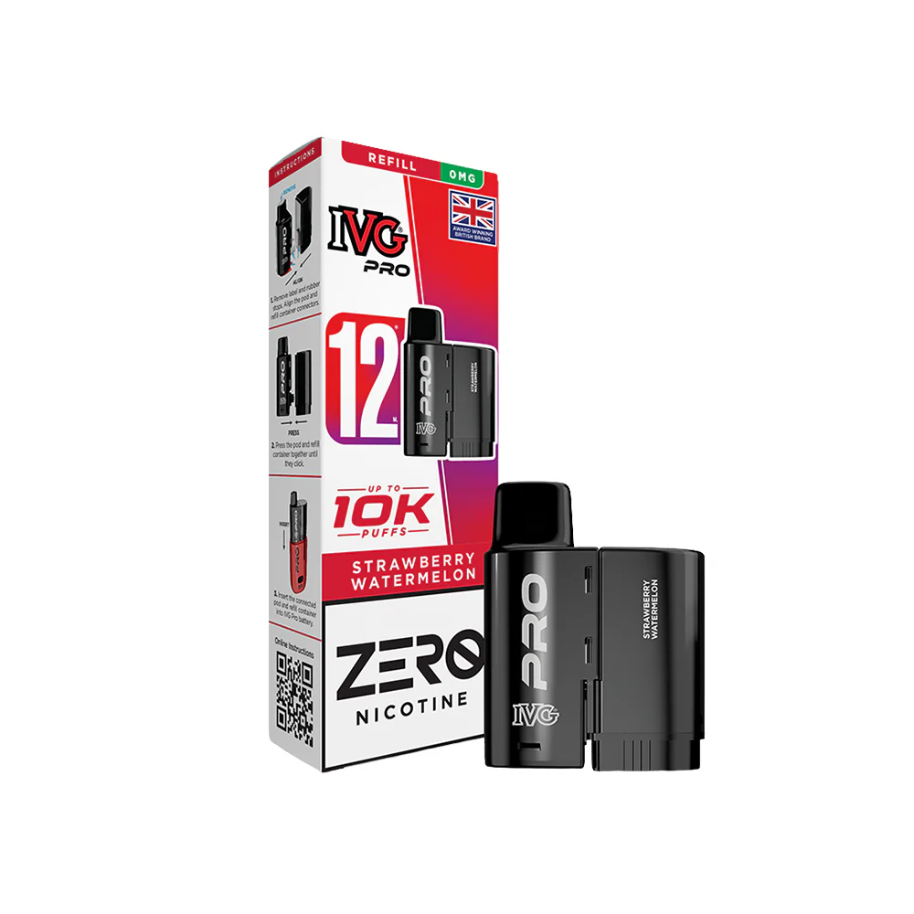 IVG PRO 12 Pods Strawberry Watermelon 0mg