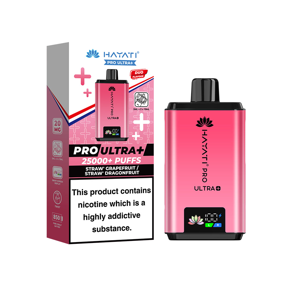 Hayati Pro Ultra+ Kit Straw' Grapefruit / Straw' Dragonfruit