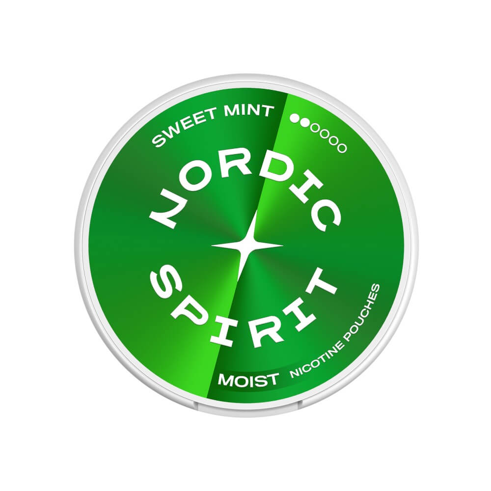 Nordic Spirit Nic Pouch Sweet Mint Regular 6mg