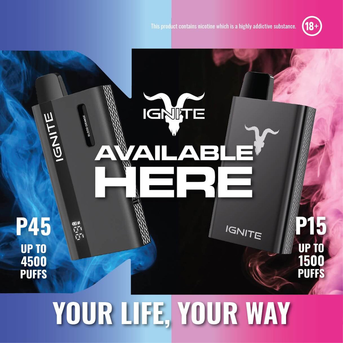 Ignite POS - P15 & P45 Window Sticker