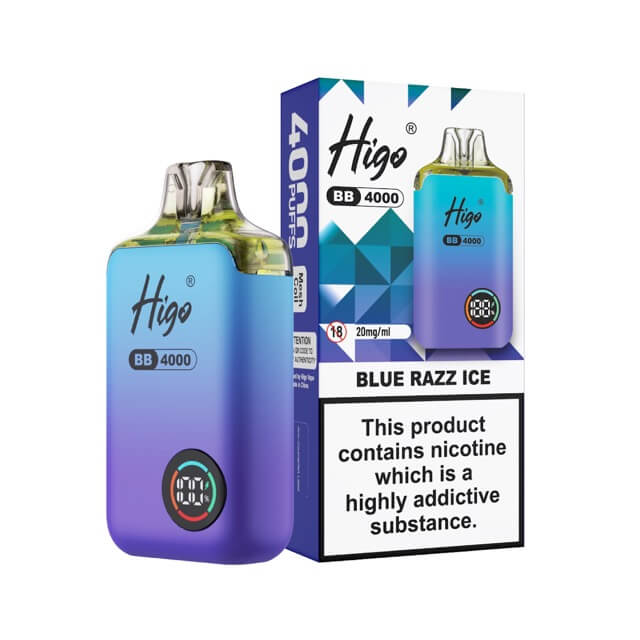 Higo BB 4000 Kit Blue Razz Ice