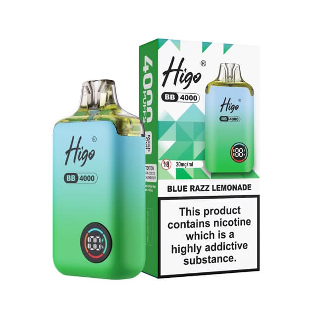 Higo BB 4000 Kit Blue Razz Lemonade