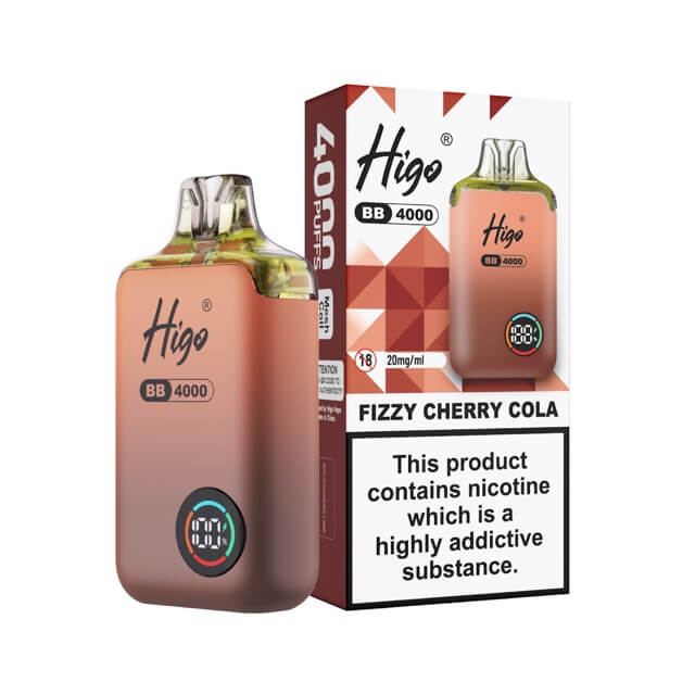 Higo BB 4000 Kit Fizzy Cherry Cola