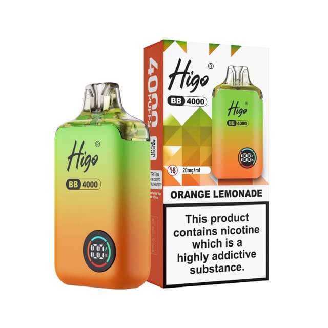Higo BB 4000 Kit Orange Lemonade