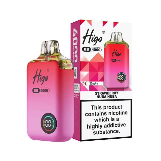 Higo BB 4000 Kit Strawberry Huba Huba