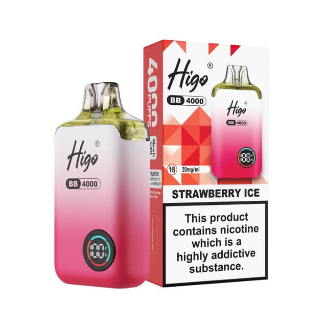 Higo BB 4000 Kit Strawberry Ice