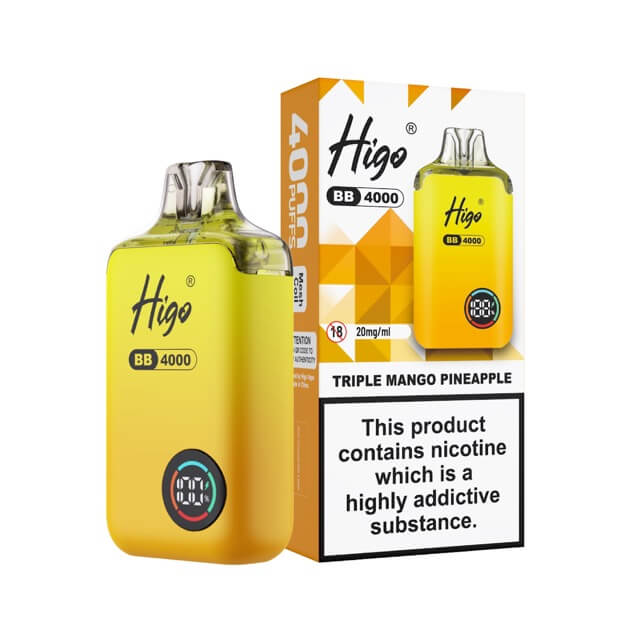 Higo BB 4000 Kit Triple Mango Pineapple