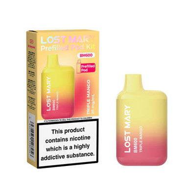 Lost Mary BM600 Rechargeable Pod Kit Triple Mango