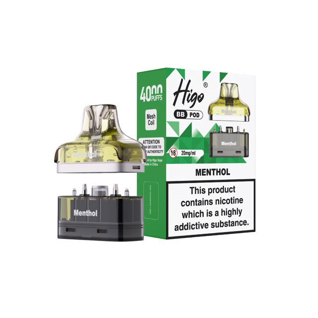 Higo BB 4000 Pod Menthol