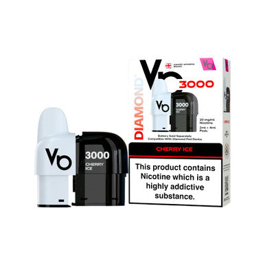 Vapes Bars Diamond 3k Pod Pack Cherry Ice