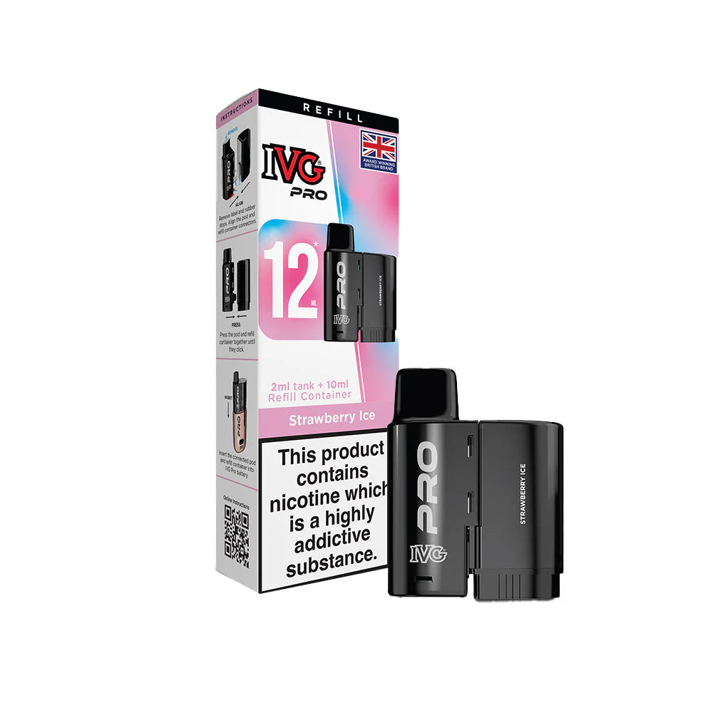 IVG PRO 12 Pods Strawberry Ice 20mg