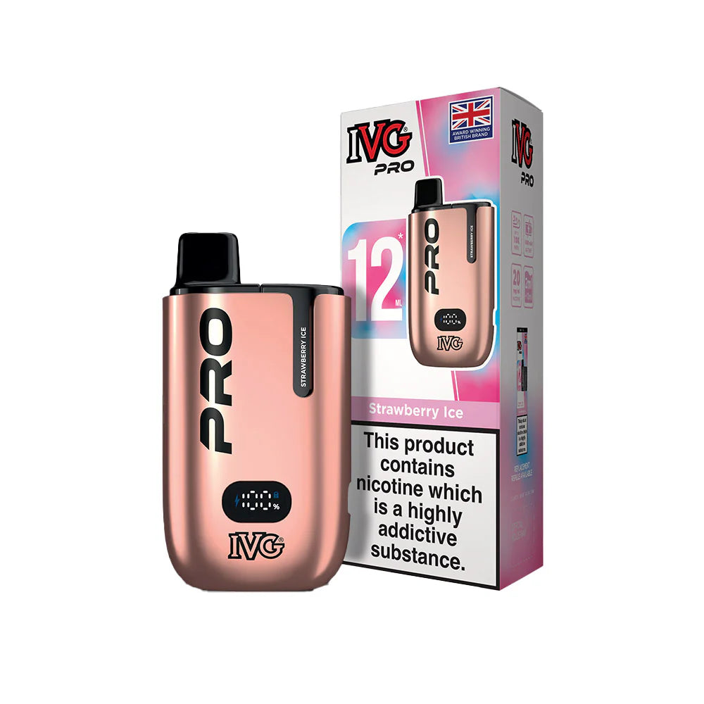IVG PRO 12 Starter Kit Strawberry Ice 20mg
