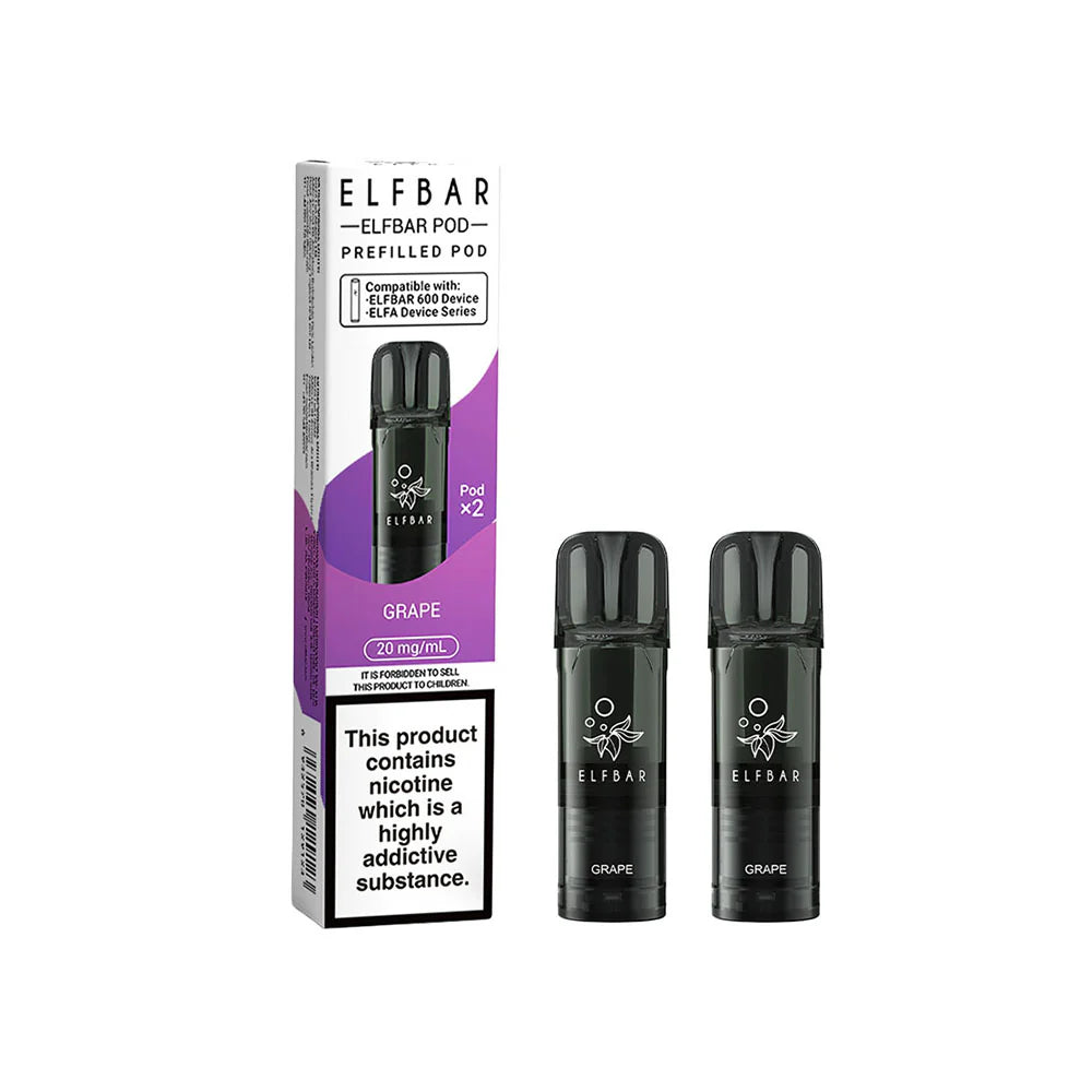 ELFbar 600 Replacement Pod Grape