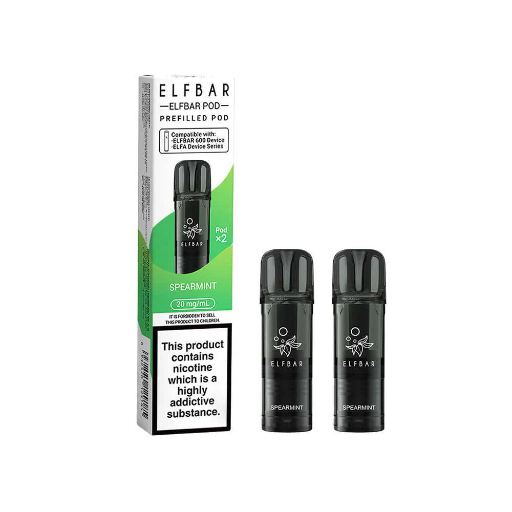 ELFbar 600 Replacement Pod Spearmint