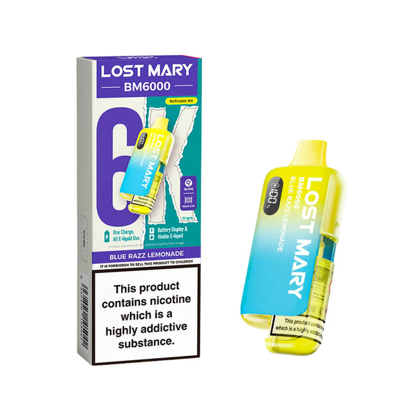 lost mary bm6000 morrisons Lost Mary Vape Pineapple Ice Pineapple Ice Lost Mary BM6000 Prefilled Vape  Kit 5 Pack  Buy