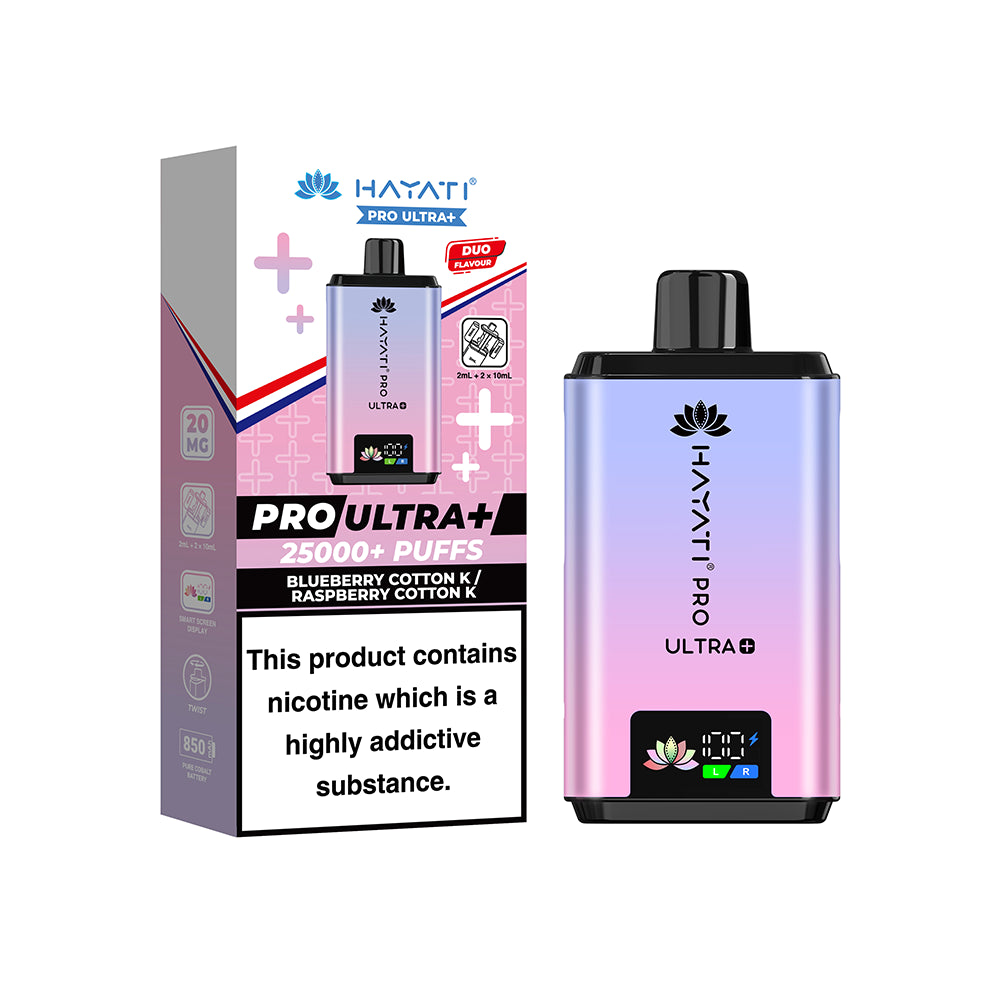 Hayati Pro Ultra+ Kit Blueberry Cotton K / Raspberry Cotton K