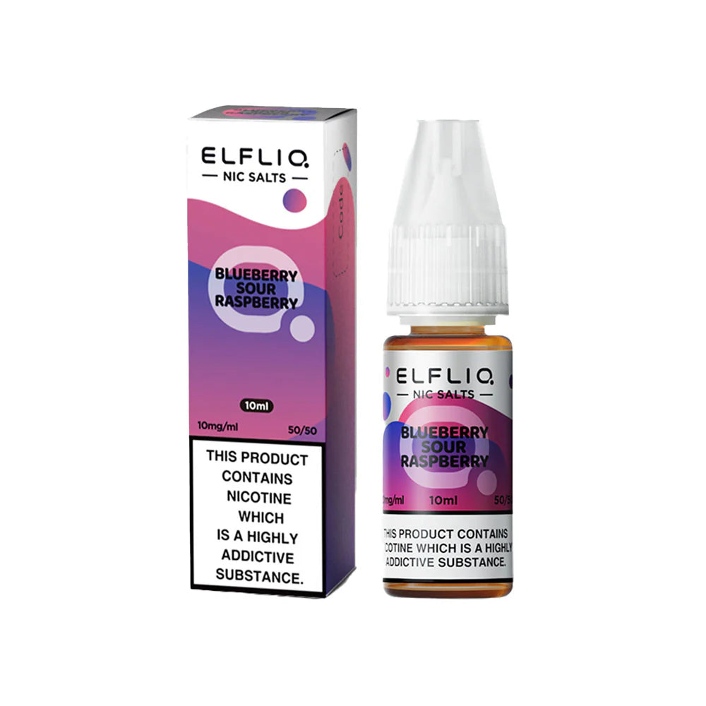 Elfliq Blueberry Sour Raspberry Nic Salts 20mg