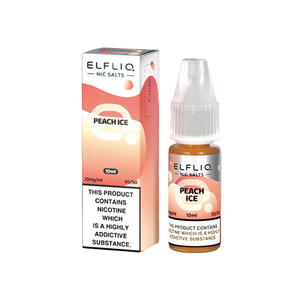 Elfliq Peach Ice Nic Salts 10mg