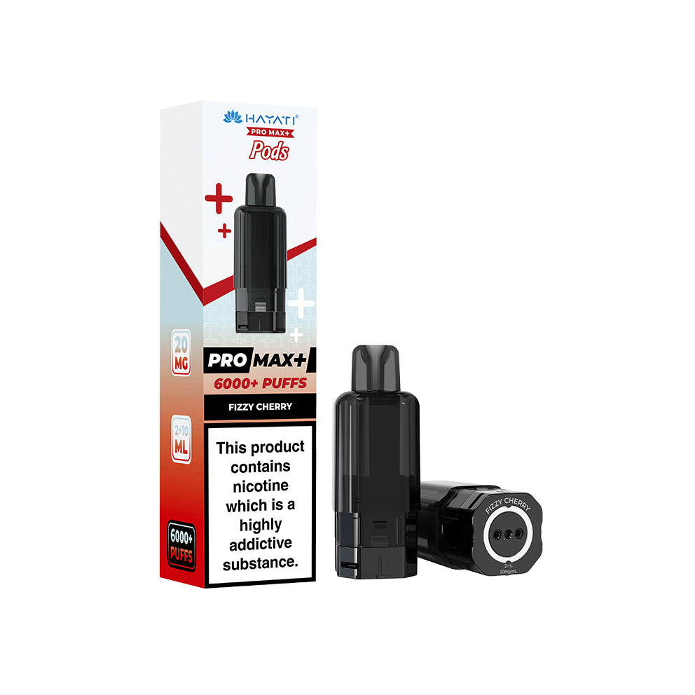 Hayati Pro Max+ Pods Fizzy Cherry