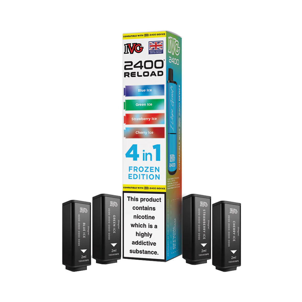 IVG 2400 Reload 4 Pod Pack Frozen Edition