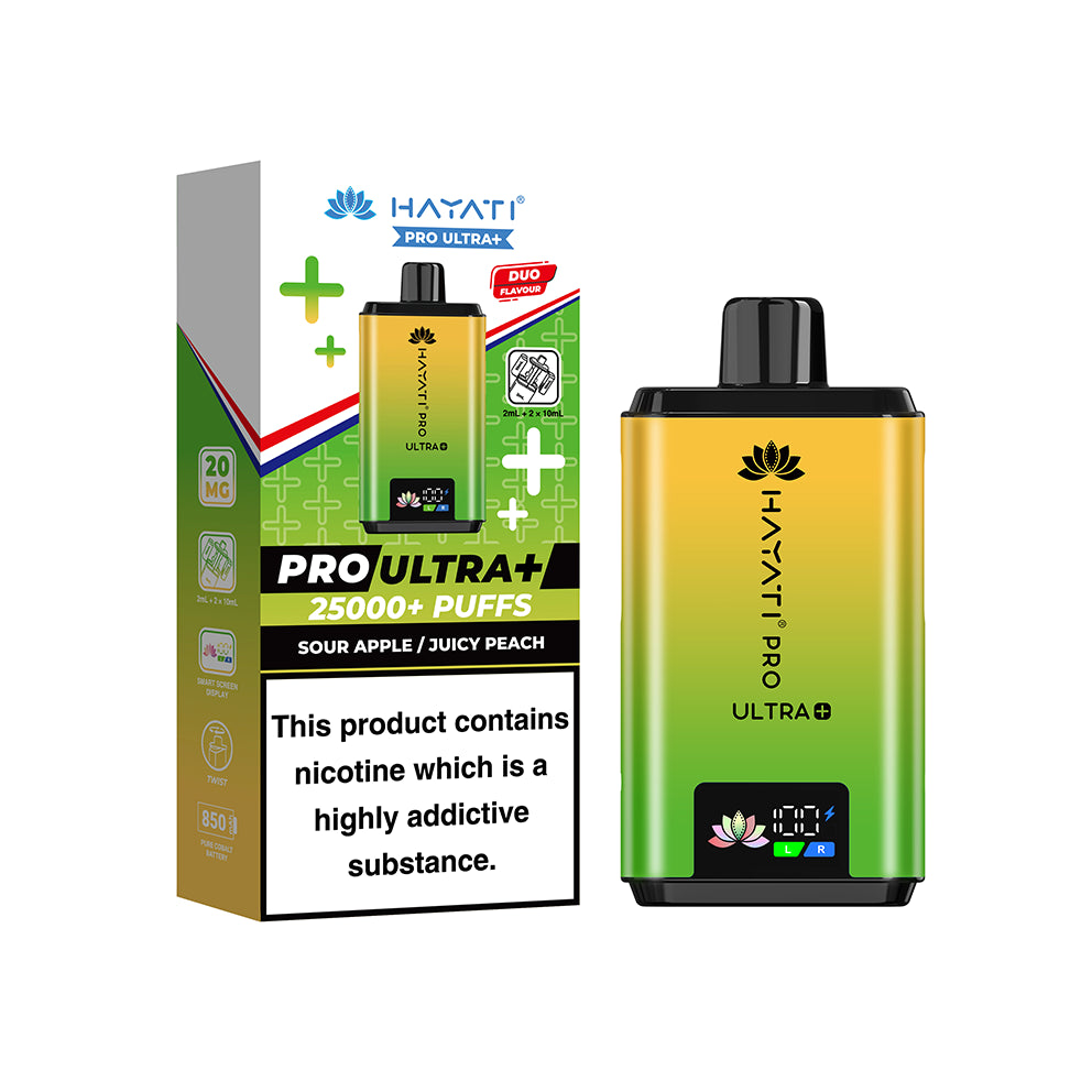 Hayati Pro Ultra+ Kit Sour Apple / Juicy Peach