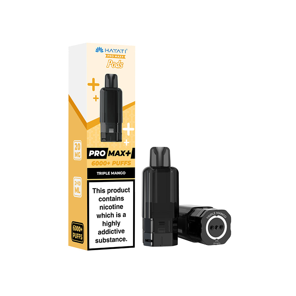 Hayati Pro Max+ Pods Triple Mango