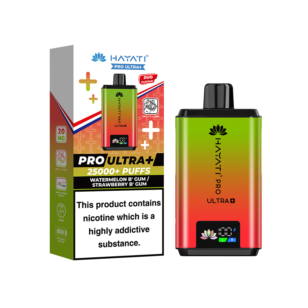 Hayati Pro Ultra+ Kit Watermelon B' Gum / Strawberry B' Gum