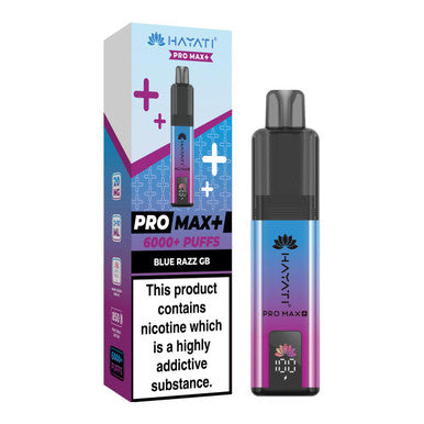 Hayati Pro Max+ Kit Blue Razz GB