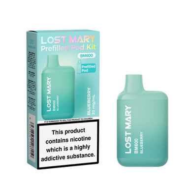 Lost Mary BM600 Rechargeable Pod Kit Blueberry