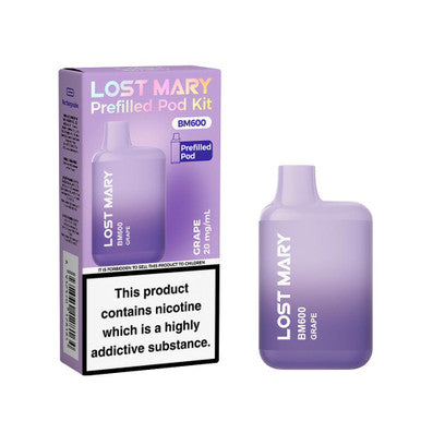 Lost Mary BM600 Rechargeable Pod Kit Grape
