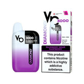 Vapes Bars Diamond 3k Starter Kit Blueberry Sour Raspberry