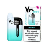 Vapes Bars Diamond 3k Starter Kit Menthol