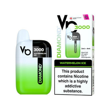 Vapes Bars Diamond 3k Starter Kit Watermelon Ice