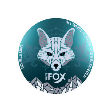 White Fox Double Mint Nic Pouches 16mg